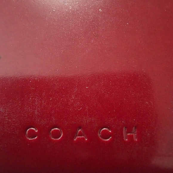 Vintage Coach Leather Double - Sided Mirror w/ Case 1990s - Picture 9 of 9